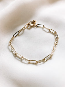 Small Link Gold-Filled Bracelet