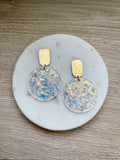 Mirrorball Sparkly Earrings