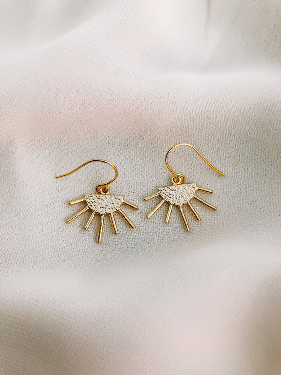 RAE // Tiny Sun Earrings
