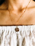 LUNA Gold-Filled Charm Necklace